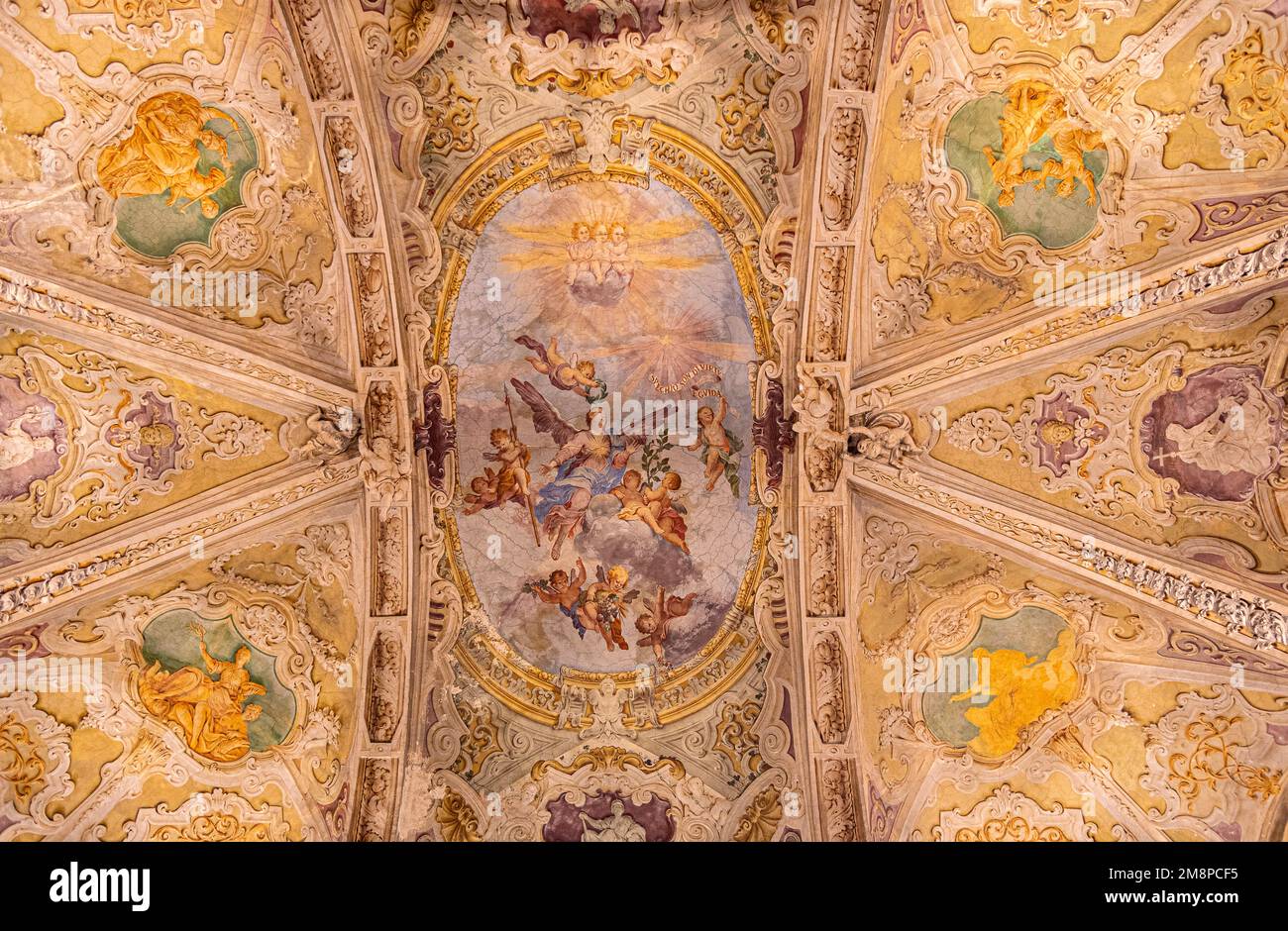 Italia Piemonte Torino Villa Tesoriera - Salone d'onore Foto Stock