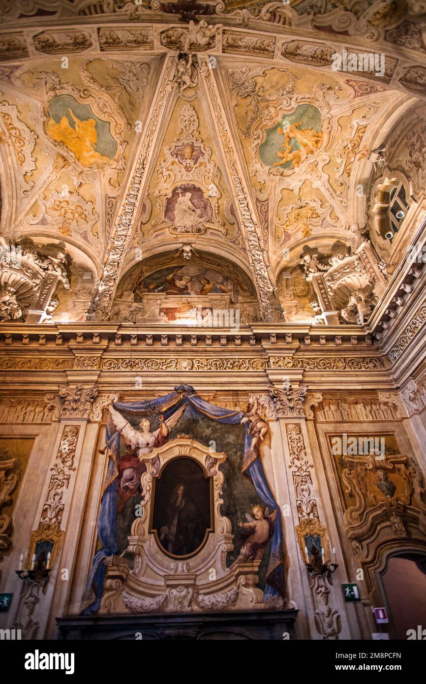 Italia Piemonte Torino Villa Tesoriera - Salone d'onore Foto Stock