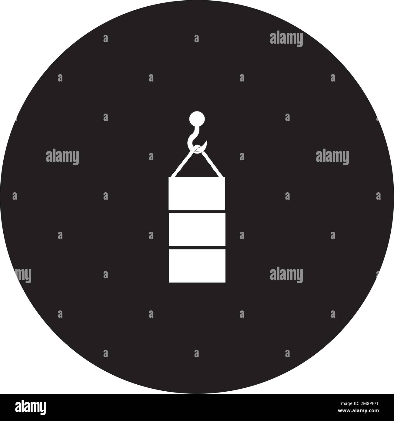 modello vettorizzazione logo crane icon Illustrazione Vettoriale