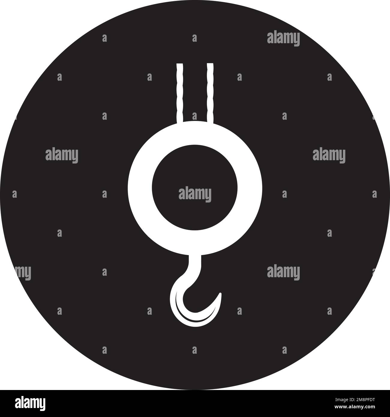 modello vettorizzazione logo crane icon Illustrazione Vettoriale