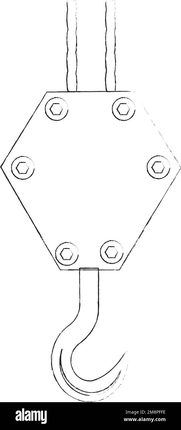 modello vettorizzazione logo crane icon Illustrazione Vettoriale