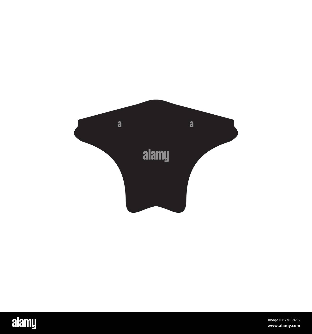 Icona sumo pant. Semplice stile Sumo corso grande vendita poster simbolo sfondo. Elemento di design del logo del marchio del corso di sumo. Stampa di t-shirt sumo pant. Illustrazione Vettoriale