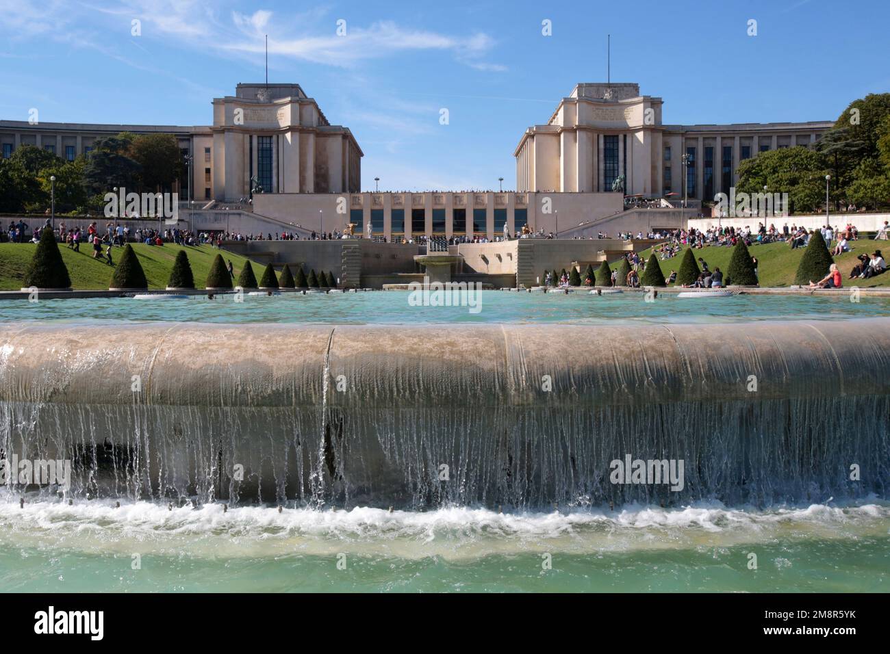 Palais de Chaillot. Trocadéro. Parigi. Francia. Europa. Foto Stock