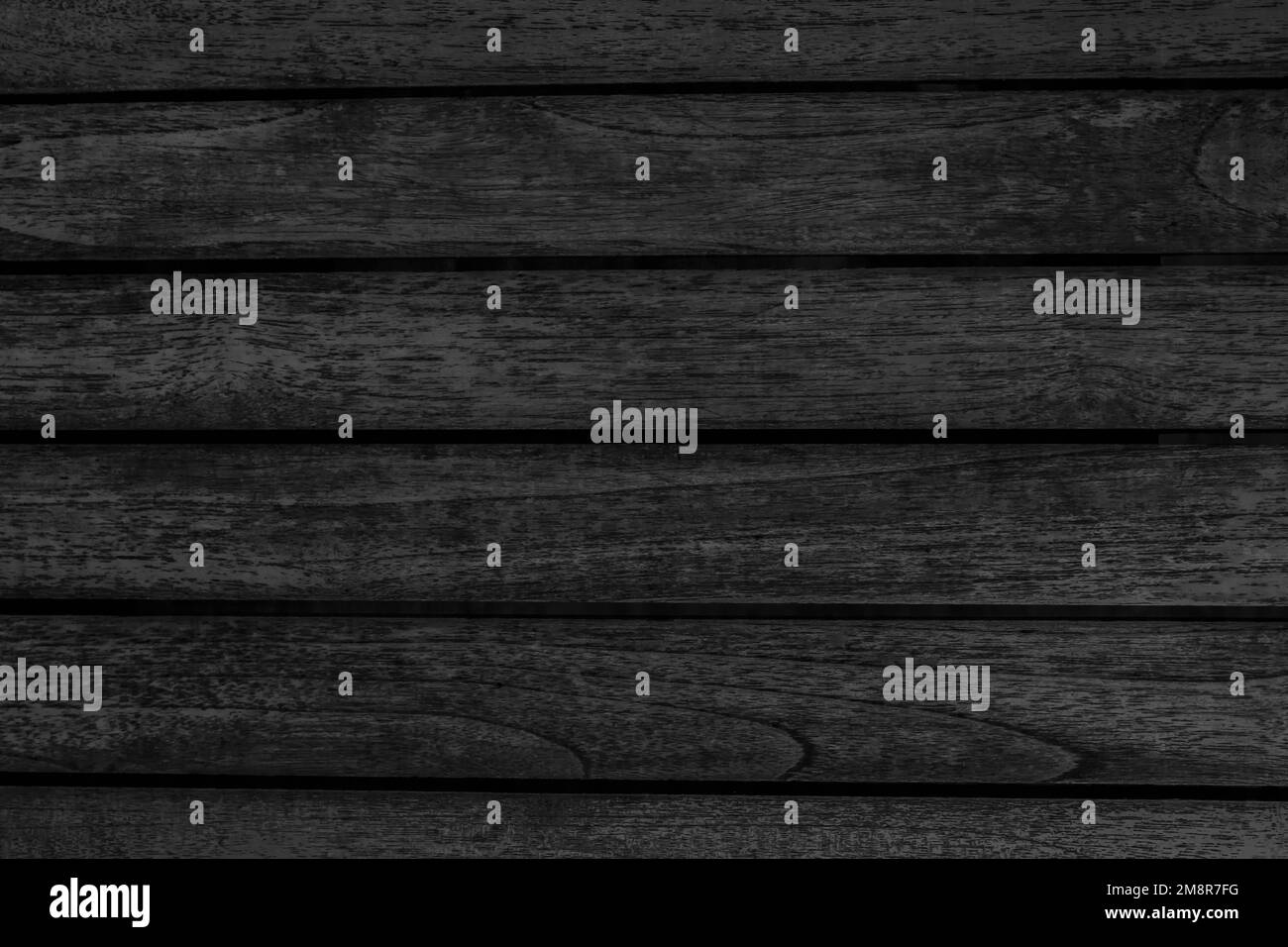 tessitura di legno e vecchie tavole perse in nero Foto Stock
