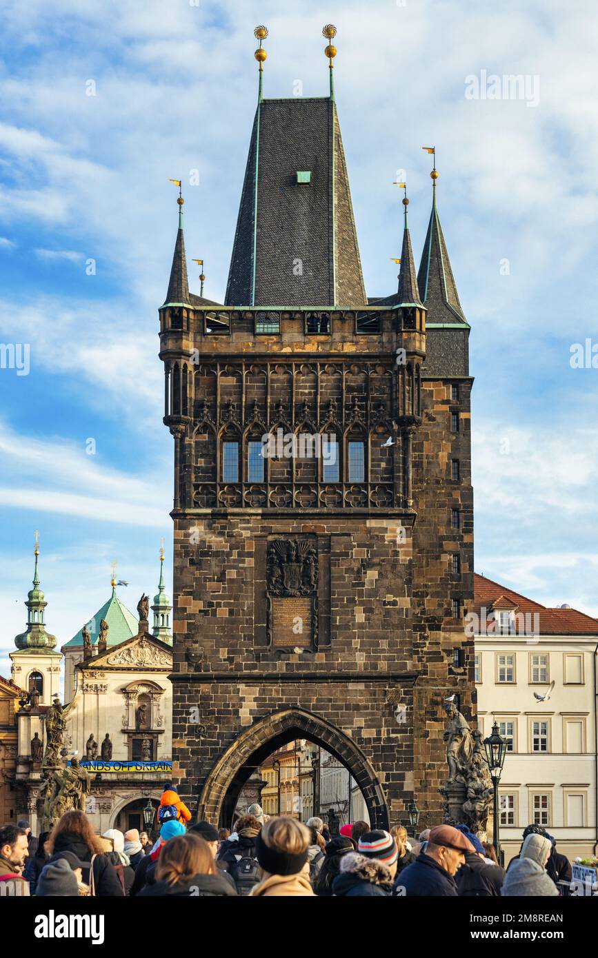 Impressionen aus der Stadt Prag Praha Fotografien Foto Stock