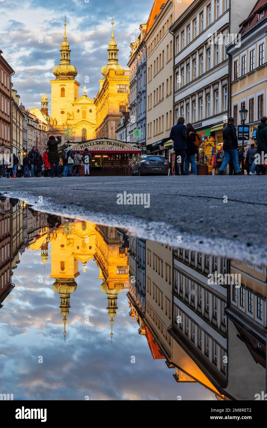 Impressionen aus der Stadt Prag Praha Fotografien Foto Stock