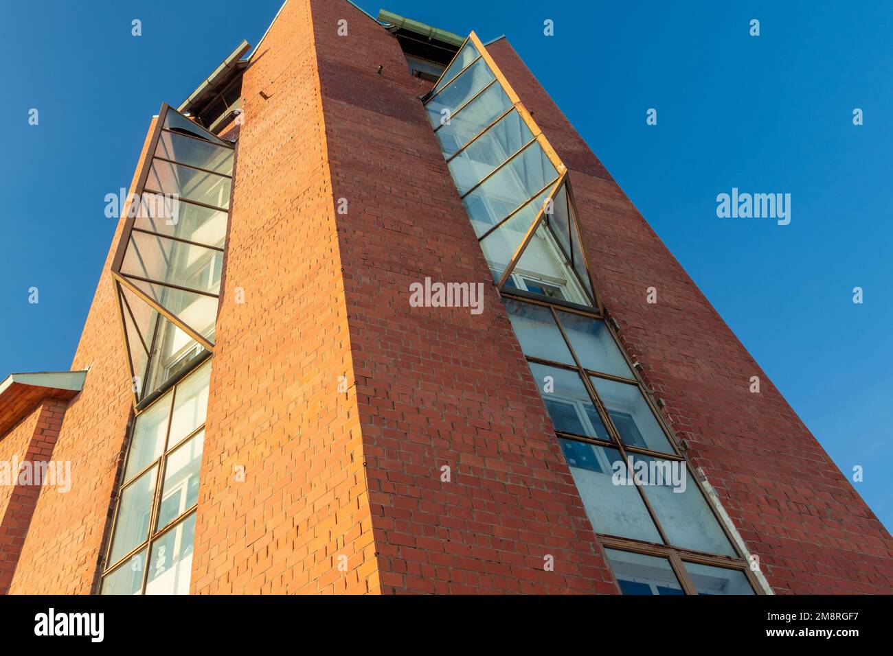 Chiesa Cattolica Romana dell'Immacolata Concezione della Beata Vergine Maria. La foto è stata scattata a Chelyabinsk, Russia. Foto Stock