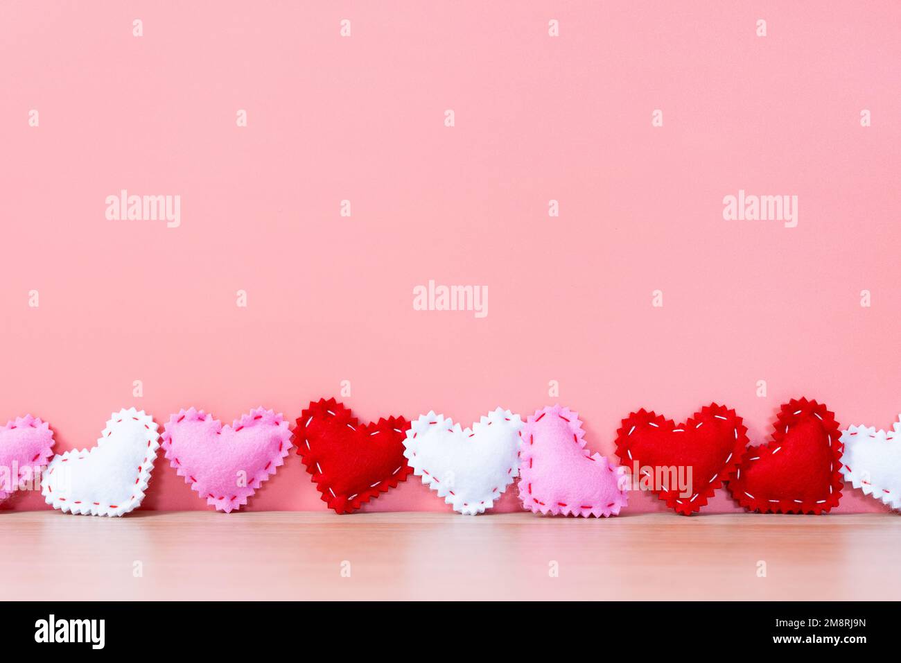 Sfondo tema di San Valentino design Foto Stock