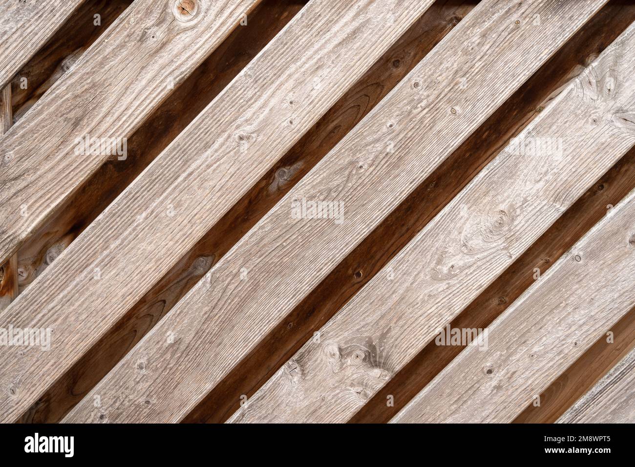 Legno batten ripada strappato pannelli di legno modello interior design decorativo legno duro materiale Foto Stock