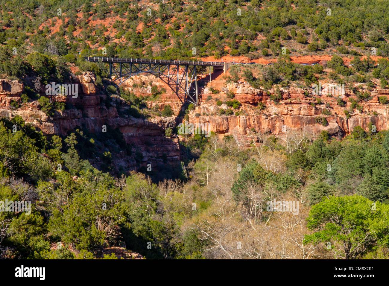 Midgley Bridge a Sedona, Arizona, Stati Uniti. (2011) Foto Stock