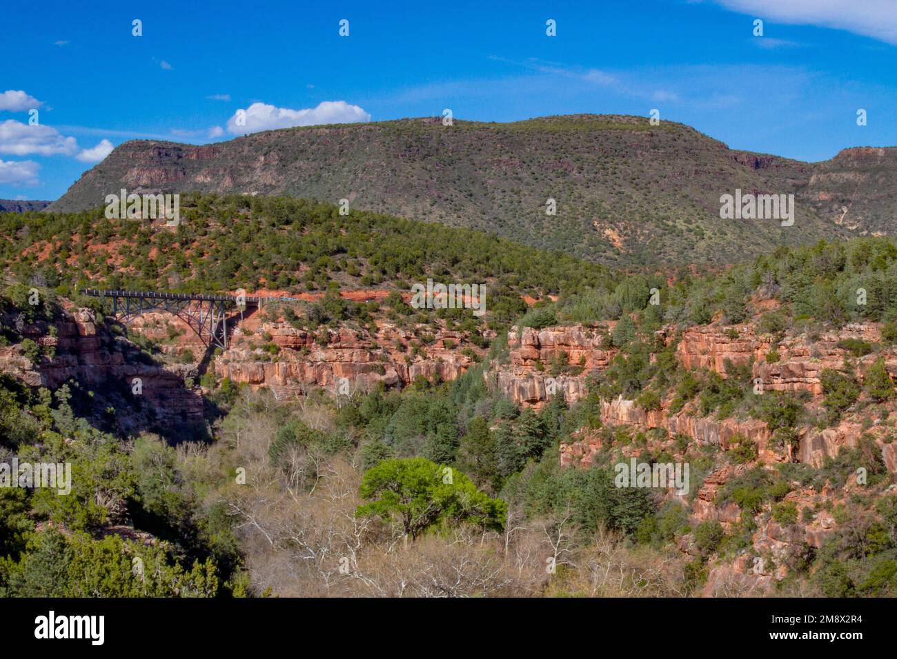 Midgley Bridge a Sedona, Arizona, Stati Uniti. (2011) Foto Stock