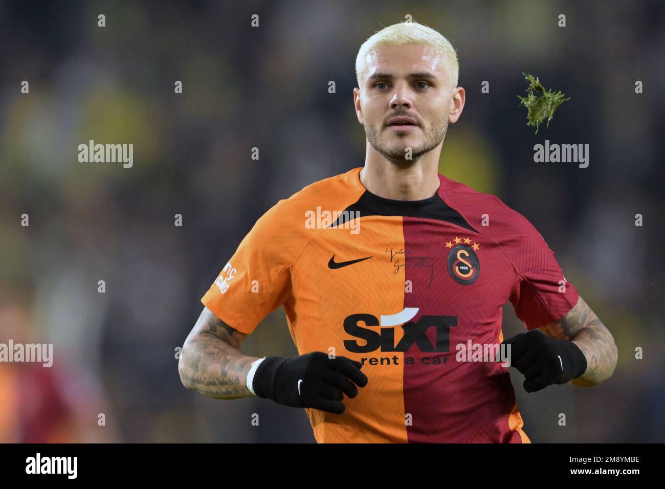 ISTANBUL - Mauro Icardi di Galatasaray COME durante la partita turca Super Lig tra Fenerbahce AS e Galatasaray COME allo stadio Ulker il 8 gennaio 2023 a Istanbul, Turchia. AP | altezza olandese | GERRIT DI COLONIA Foto Stock