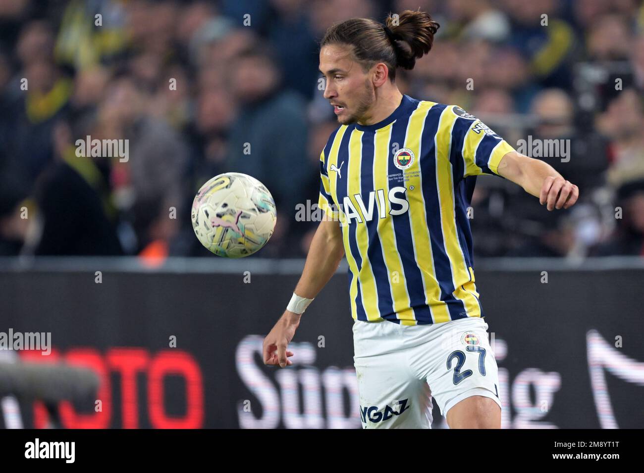 ISTANBUL - Miguel Crespo da Silva di Fenerbahce SK durante la partita turca Super Lig tra Fenerbahce AS e Galatasaray AS allo stadio Ulker il 8 gennaio 2023 a Istanbul, Turchia. AP | altezza olandese | GERRIT DI COLONIA Foto Stock