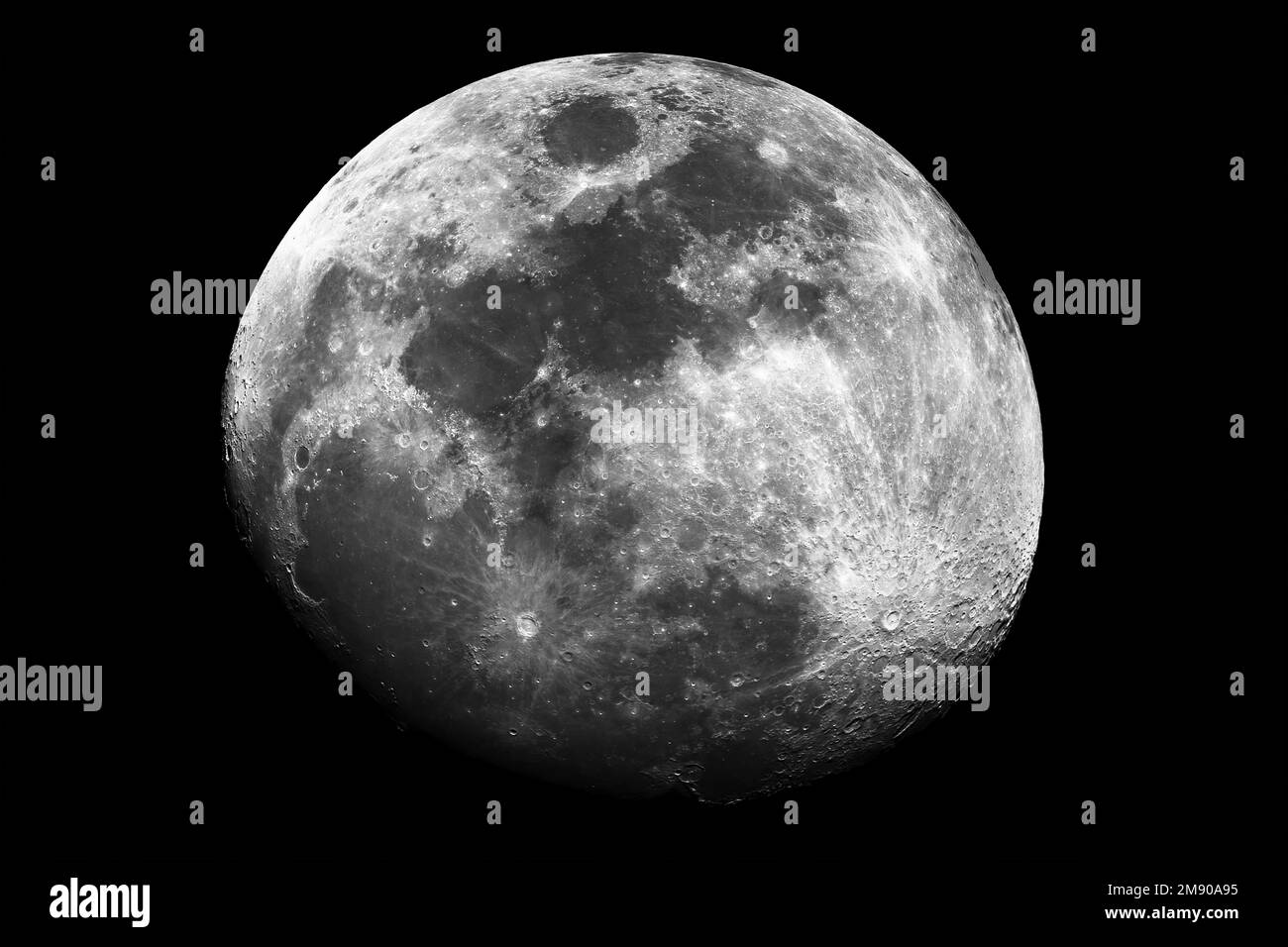 La luna Foto Stock