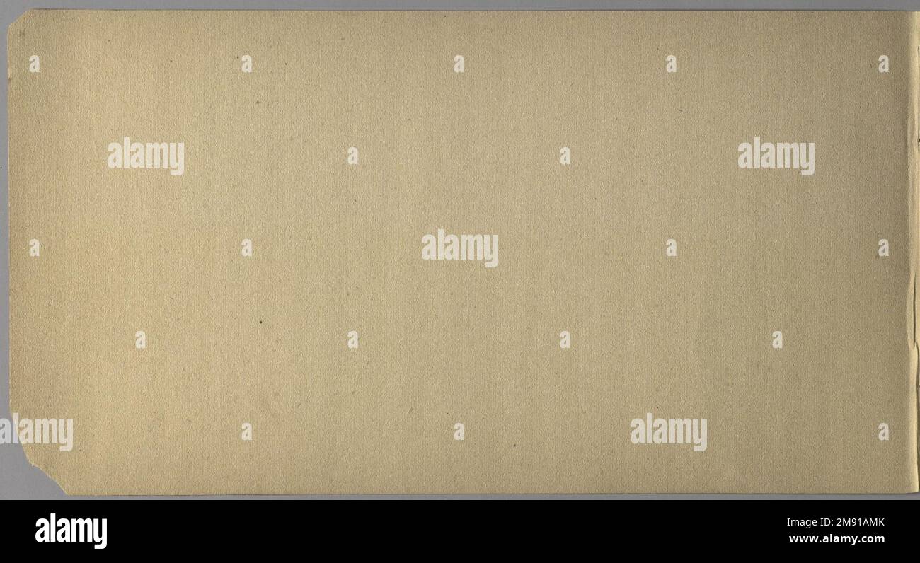 Sketchbook italiano Sanford Robinson Gifford (americano, 1823-1880). Sketchbook italiano, 1867-1868. Grafite su carta marrone, peso medio, leggermente ruvida, 5 x 9 x 7/16 pollici (12,7 x 22,9 x 1,1 cm). Questo libro di schizzo è stato utilizzato come diario di viaggio per il pittore di paesaggio della Hudson River School Sanford Robinson Gifford durante i suoi viaggi in Francia, Svizzera e Italia. In questo spread di due pagine raffigurante la chiesa di Santa Caterina del Sasso, arroccata precariamente sul bordo di una rupe che domina il Lago maggiore in Italia, le linee precise e sicure di Gifford esemplificano le sue capacità di disegnatore. Un pr Foto Stock
