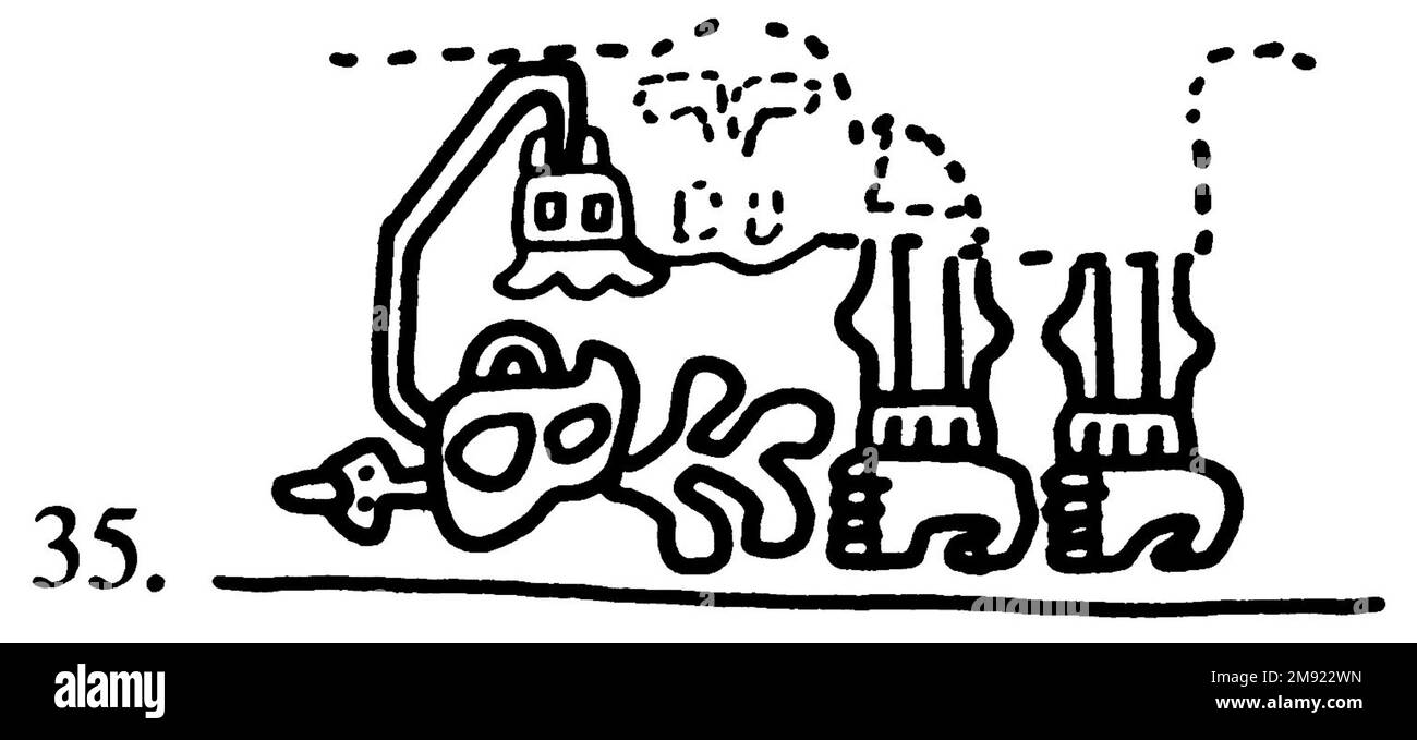 Manto ('il tessuto Paracas') Nasca. Mantella ('The Paracas Textile'), 100-300 C.E. Cotone, fibra camelide, 24 5/8 x 58 11/16 poll. (62,5 x 149 cm). Questo mantello, o mantello, straordinariamente complesso, è uno dei tessuti andini più rinomati al mondo. Era molto probabilmente usato come oggetto cerimoniale. Le novanta figure che decorano il confine, create dalla lavorazione ad aghi, sono state interpretate come un microcosmo di vita sulla costa meridionale del Perù duemila anni fa, con particolare attenzione all’agricoltura. Molte delle immagini illustrano la flora e la fauna autoctone e le piante coltivate. Figure in costume Foto Stock