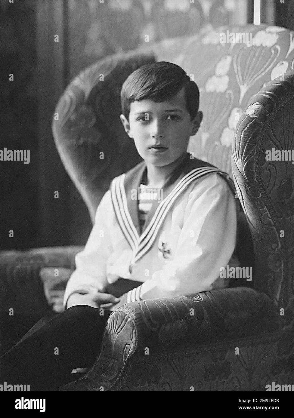 Alexei Nikolaevich, Tsarevich di Russia ca. 1913 Foto Stock