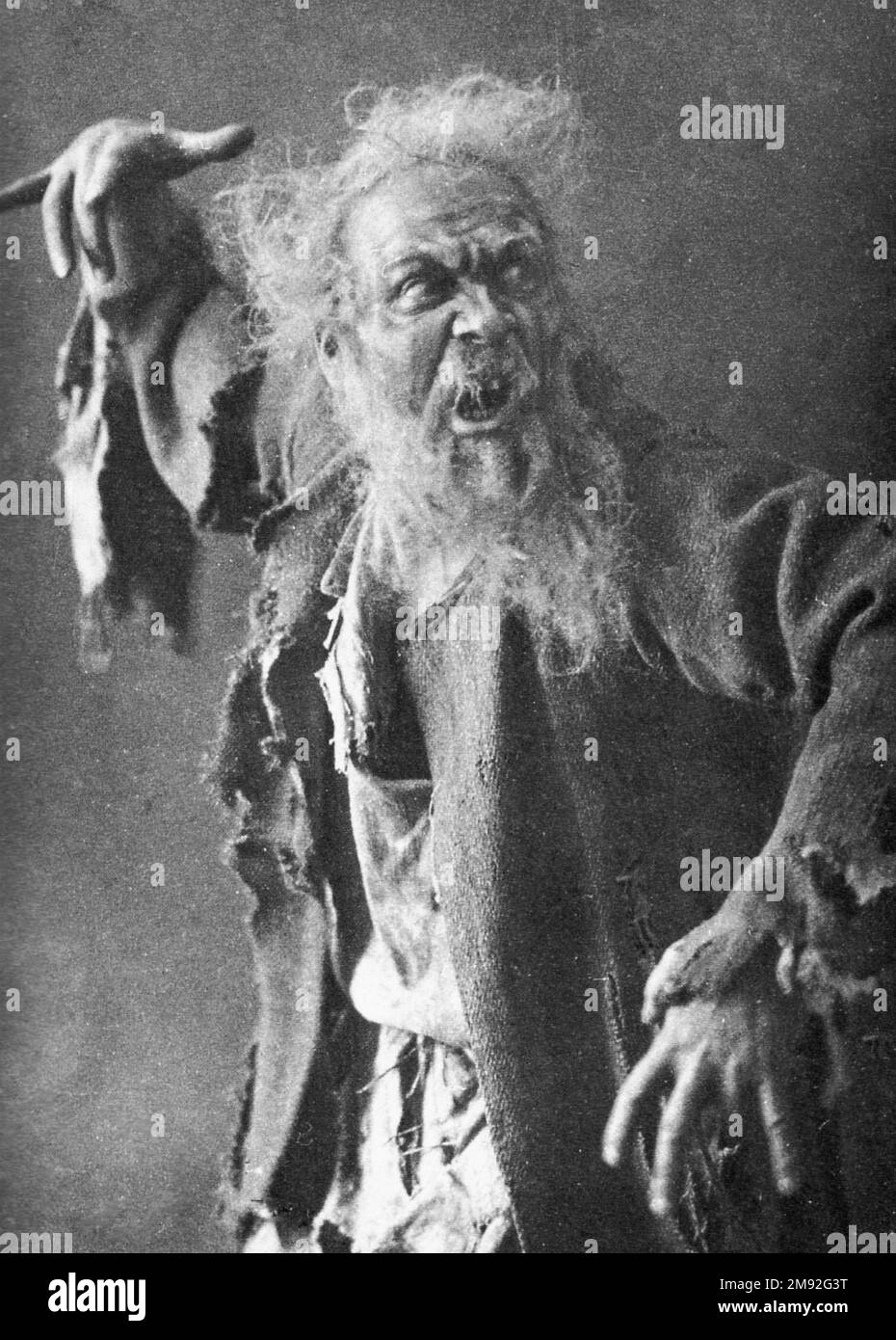 Feodor Chaliapin come Miller nella Sirenetta di Alexander Dargomyzhsky ca. 6 ottobre 1910 Foto Stock
