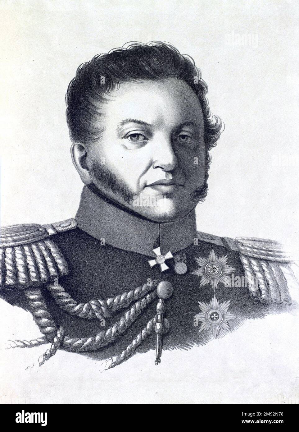 Nikolai Grigorievich Repnin-Volkonsky ca. 1822 Foto Stock