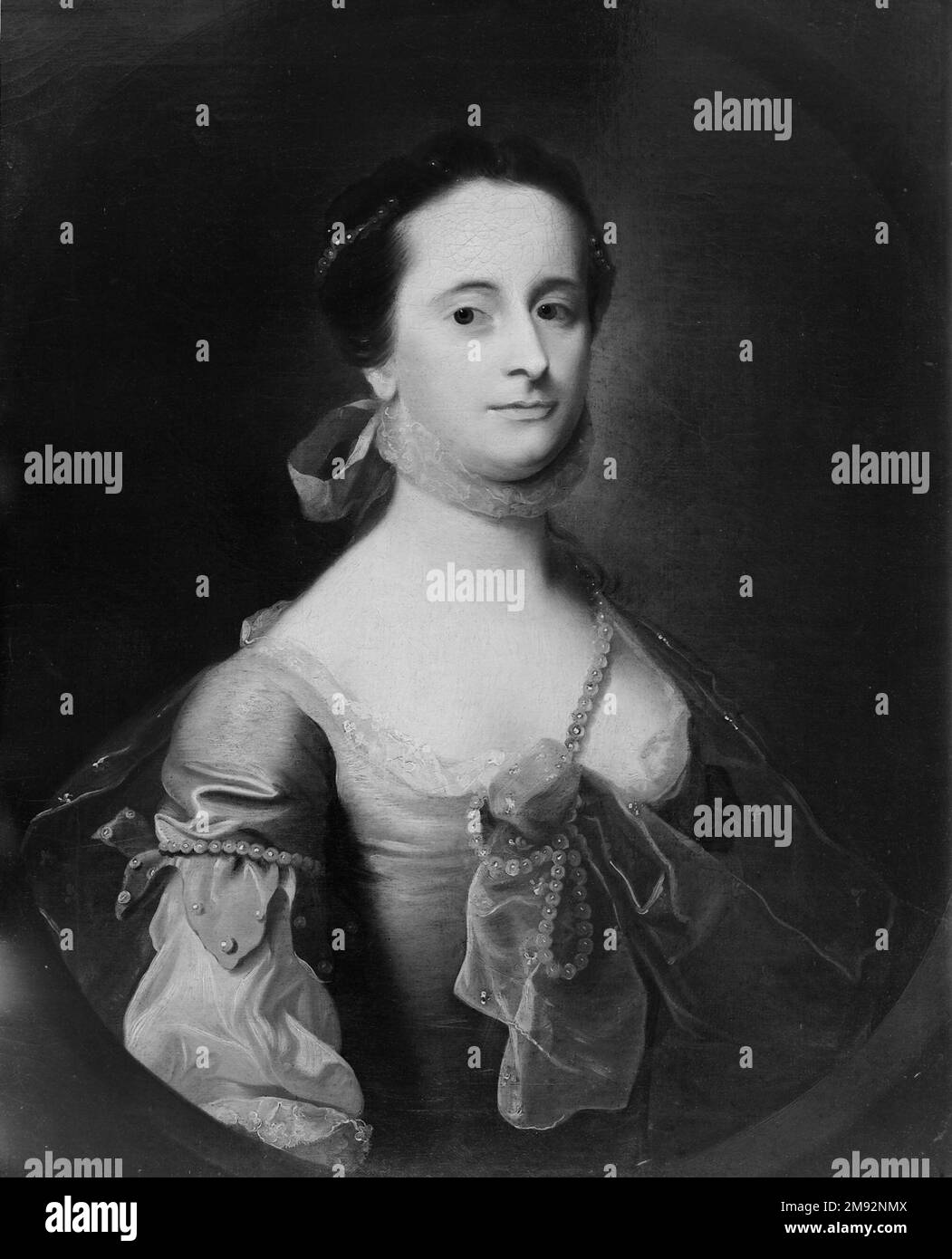 Signora Benjamin Davis, nata Anstice Greenleaf John Singleton Copley (americano, 1738-1815). Sig.ra Benjamin Davis, nata Anstice Greenleaf, ca. 1764. Olio su tela, 30 1/16 x 24 7/8 poll. (76,4 x 63,2 cm). Arte americana ca. 1764 Foto Stock
