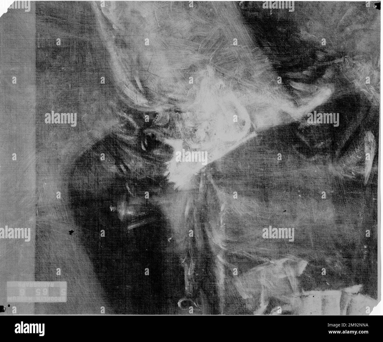 La benedizione Harry Roseland (americano, 1866/67?-1950). La Benedizione, 1905. Olio su tela, 30 x 48in. (76,2 x 121,9cm). Arte americana 1905 Foto Stock