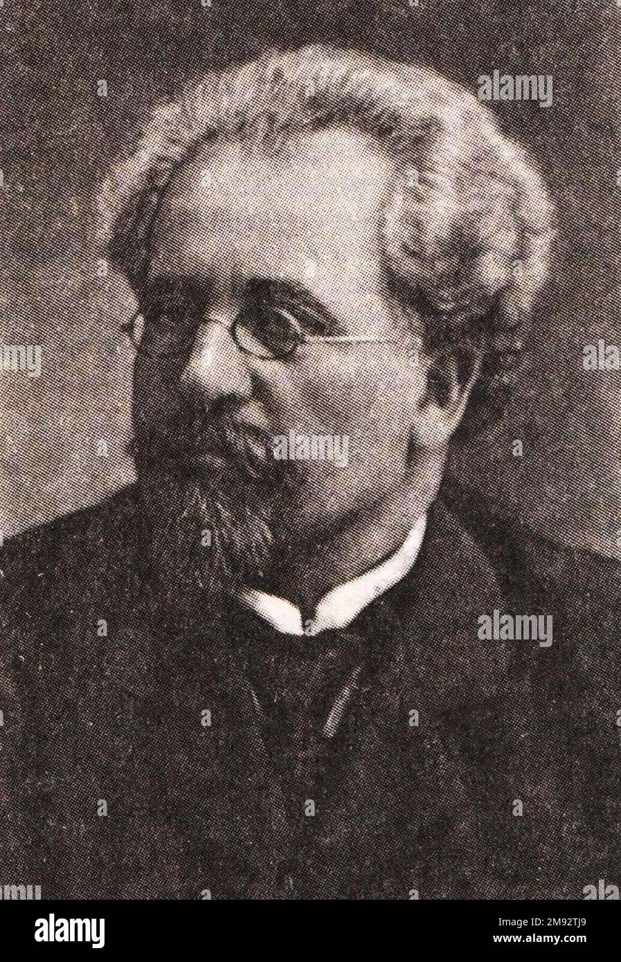 Abram Evgenievich Kaufman è un giornalista. ca. circa 1905 Foto Stock