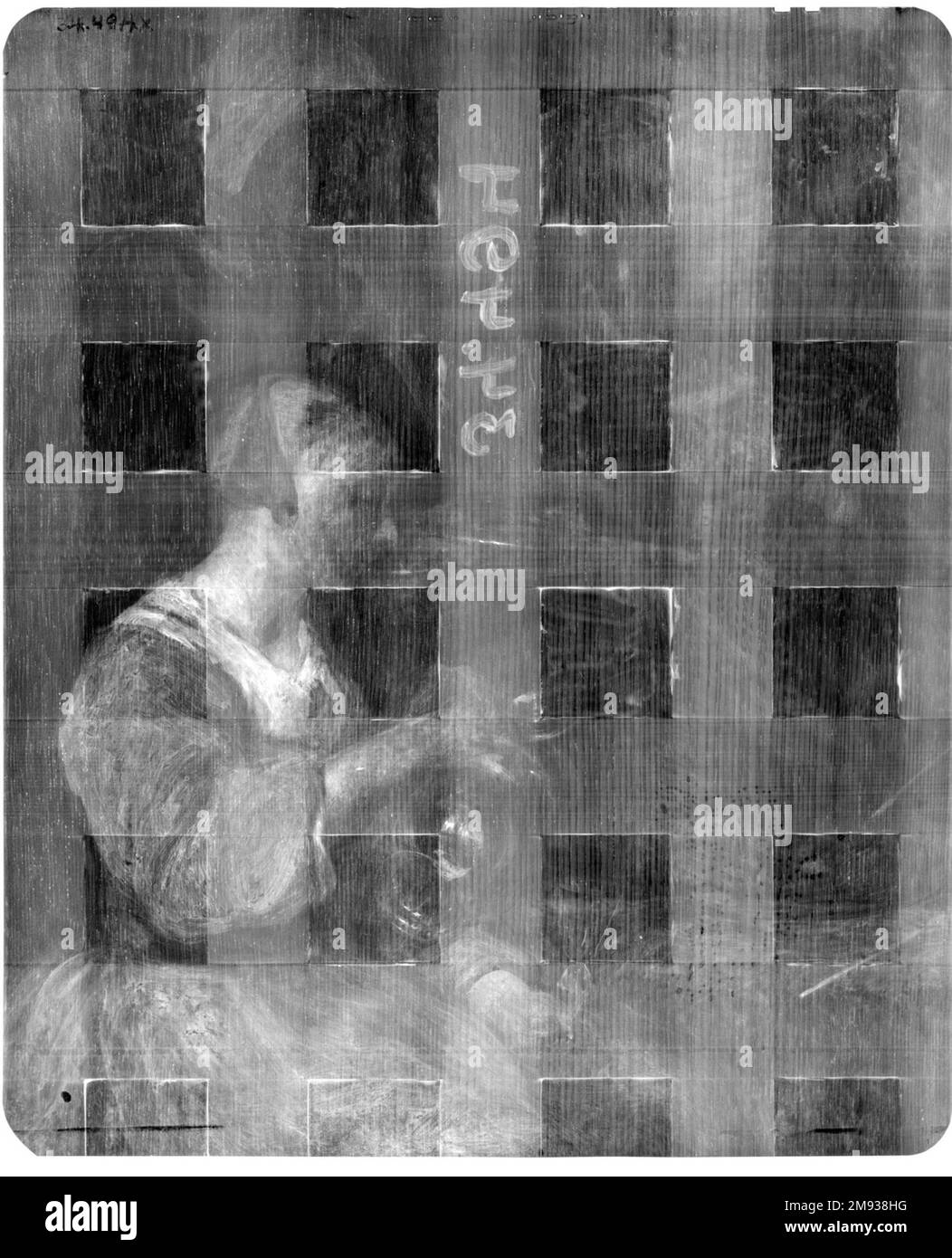 Donna che versa il vino Gerard ter Borch II (olandese, 1617-1681). Donna che versa vino, ca. 1650. Olio sul pannello, 13 15/16 x 10 7/8 in. (35,4 x 27,6 cm). Arte europea ca. 1650 Foto Stock