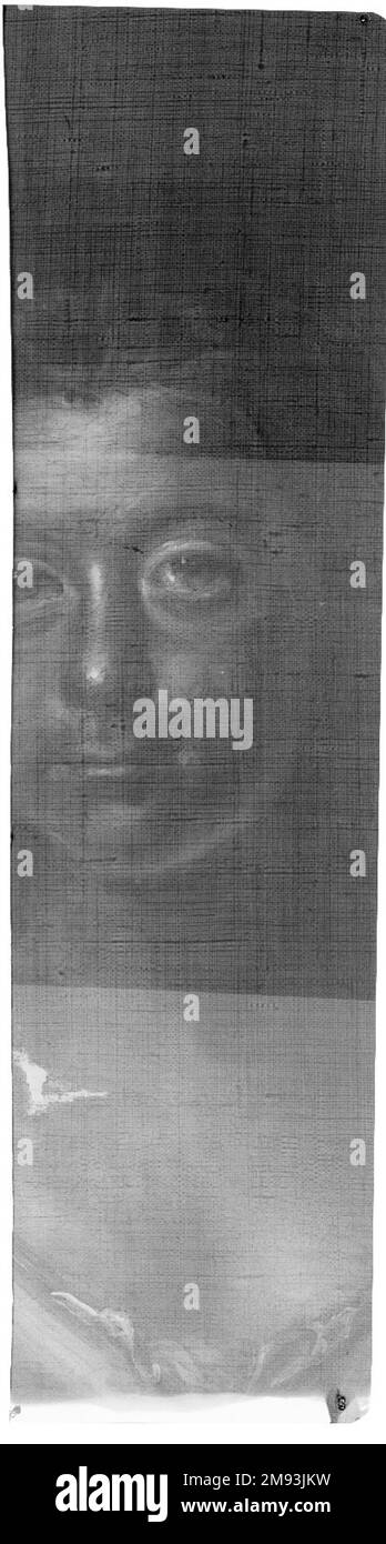 Ritratto di una giovane donna sconosciuta. Ritratto di una giovane donna. Olio, 58 1/2 x 48 1/2 in. (148,6 x 123,2 cm). Arte europea Foto Stock