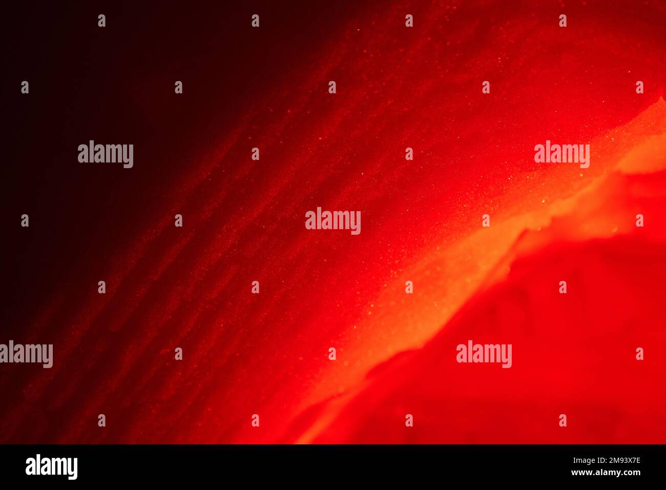 Astratto sfondo rosso profondo energia bagliore Foto Stock