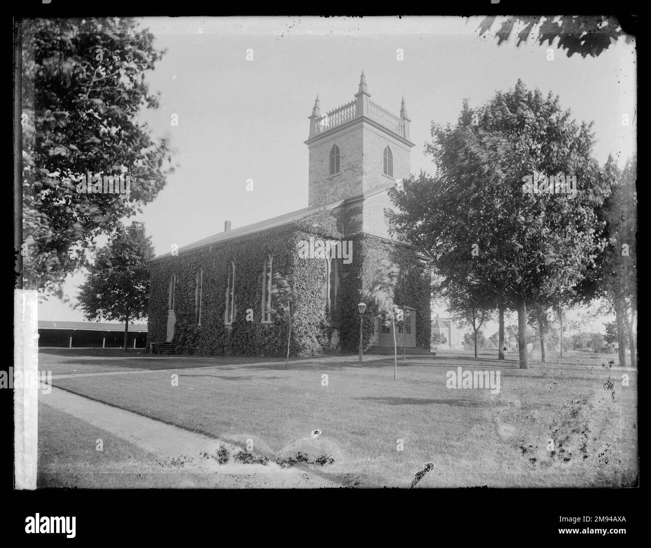 Dutch Reformed Church, 18th Avenue e 84th Street, New Utrecht, Brooklyn Daniel Berry Austin (americano, nato nel 1863, attivo dal 1899 al 1909). , ca. 1899-1909. Gelatina argento vetro secco negativo ca. 1899-1909 Foto Stock