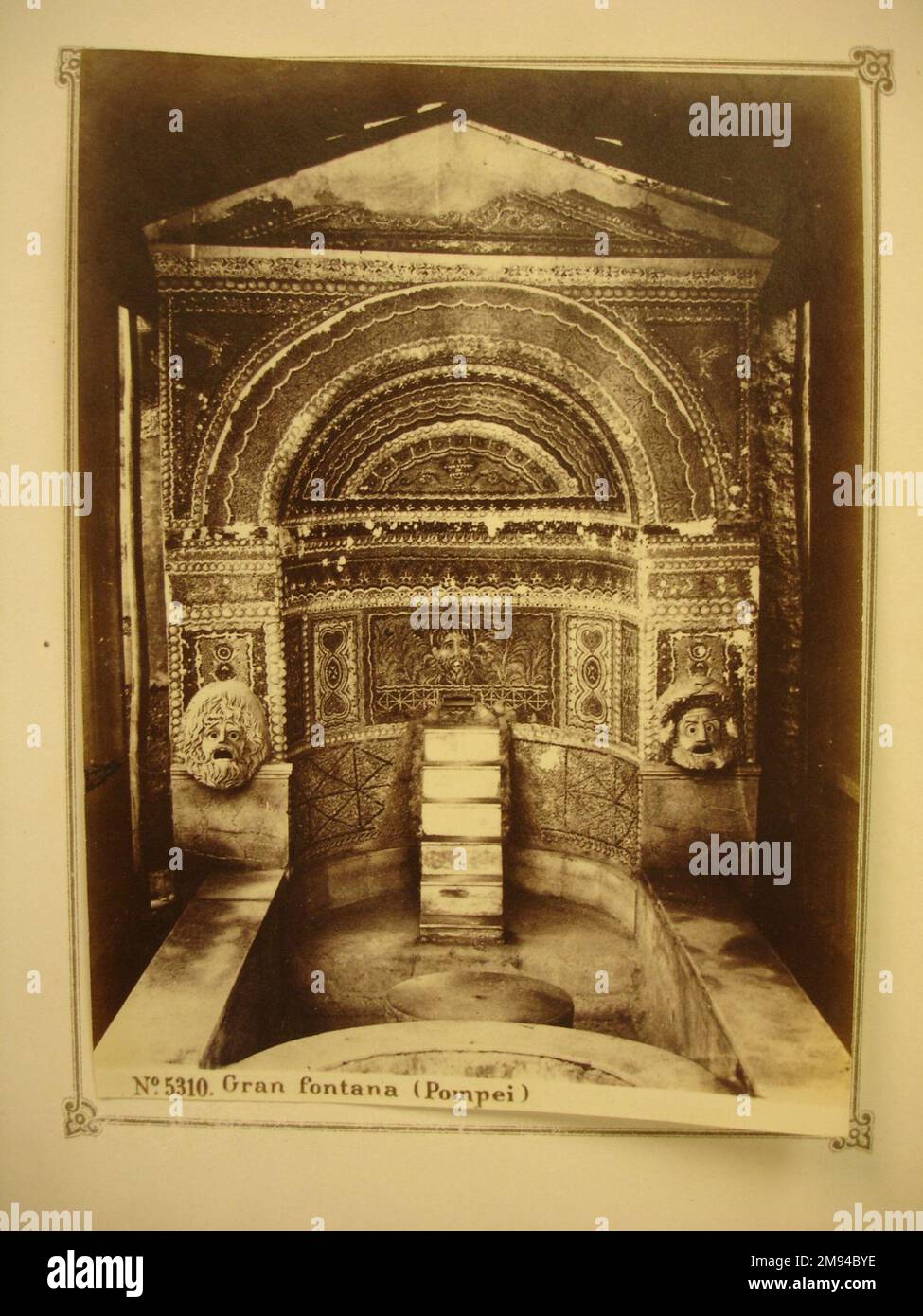 Senza titolo Georgio Sommer. , n.d. Fotografia in argento albume su carta, 5 1/2 x 4 pollici (14 x 10,2cm). Fotografia n.d. Foto Stock