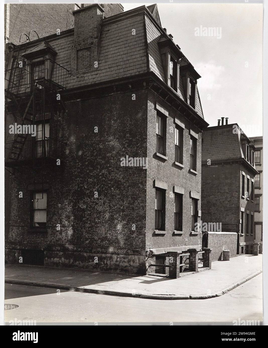 Commerce Street No. 39-41 Berenice Abbott (americano, 1898-1991). Fotografia di gelatina d'argento Foto Stock