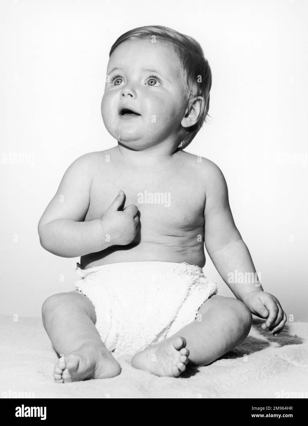 Un bambino. Foto Stock