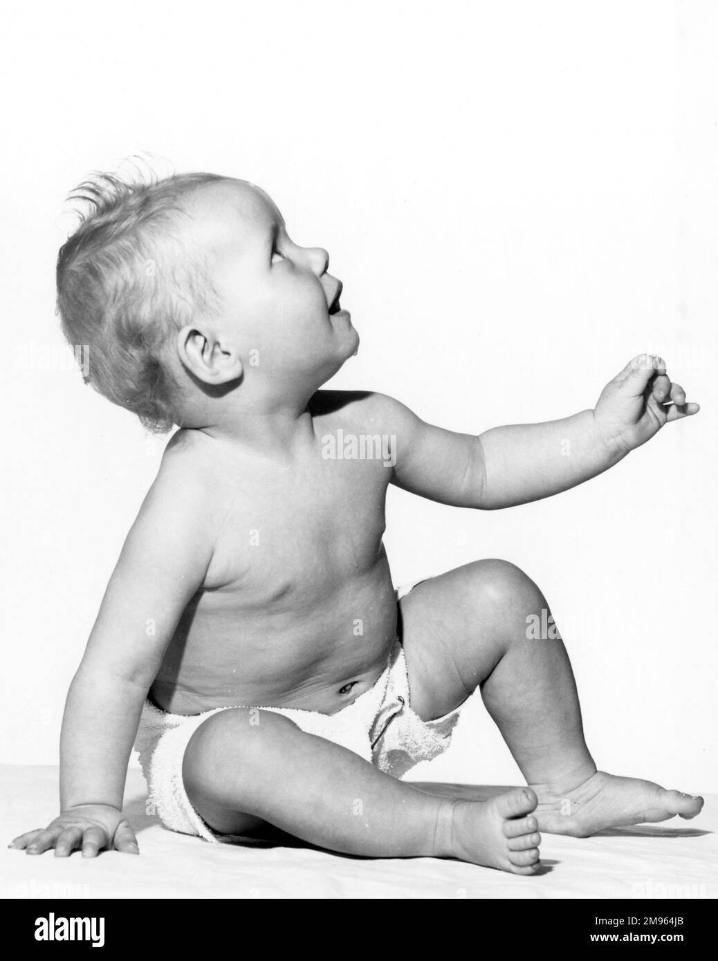 Un bambino. Foto Stock