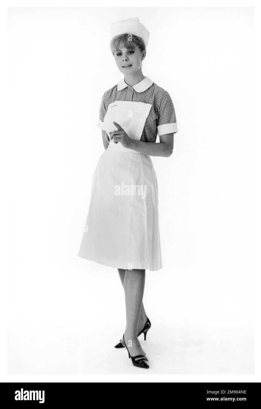 Ritratto completo di un infermiere. Foto Stock