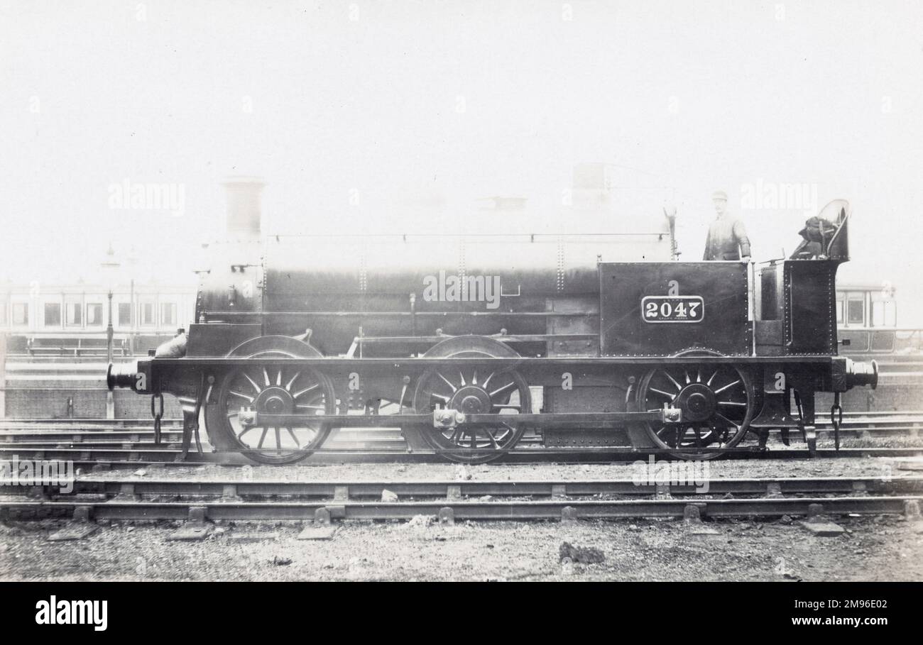 Locomotiva n. 2047 0-6-0 serbatoio Foto Stock