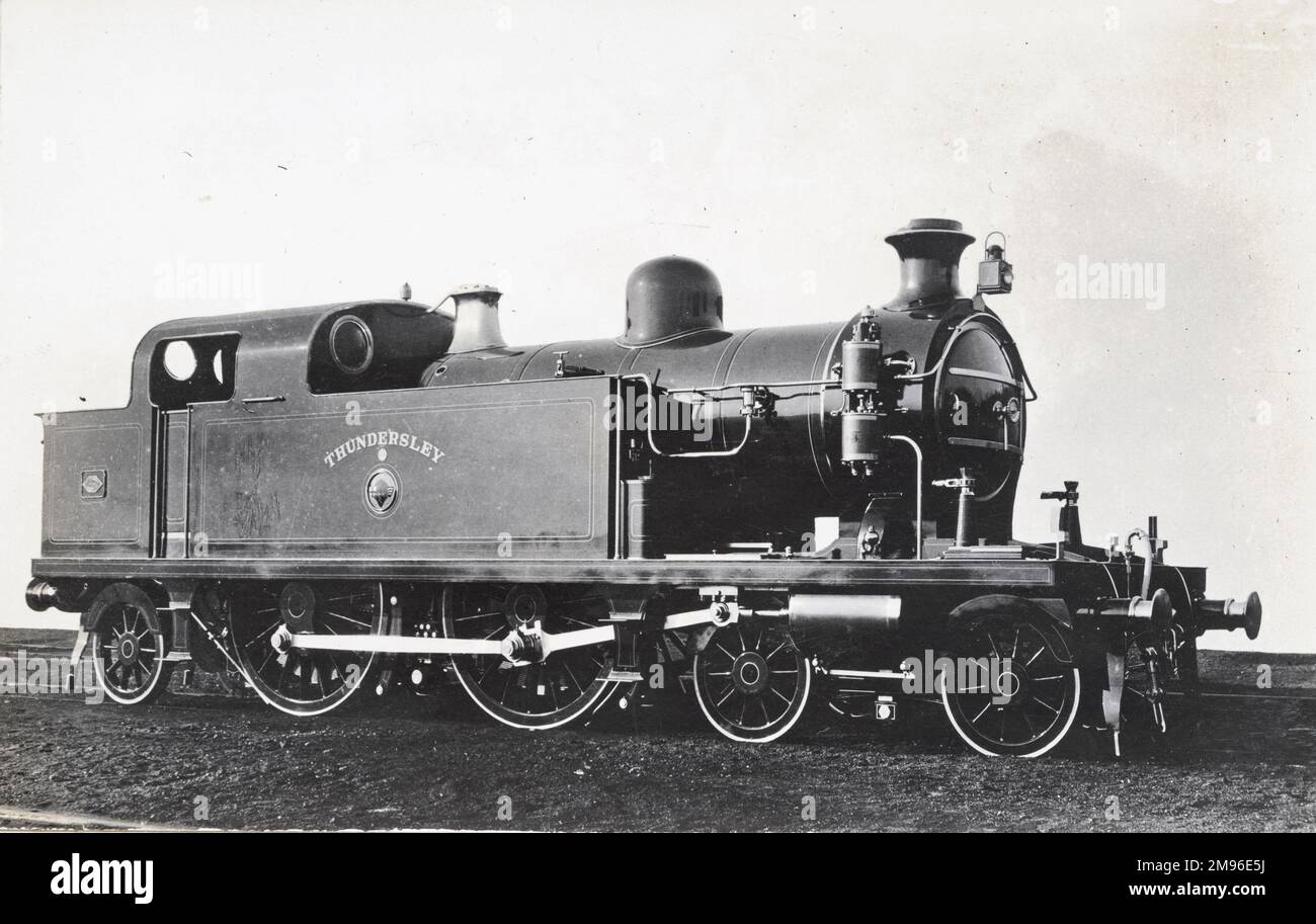 Locomotiva n. 80 'Thundersley' costruita da Robert Stephenson e dalla Società per LT&SR Foto Stock