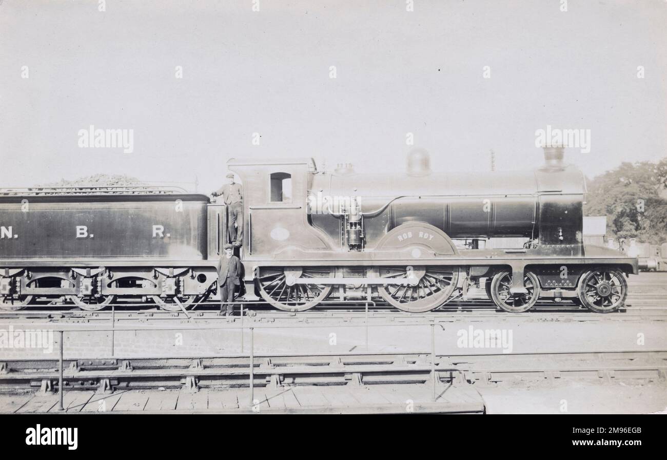 Locomotiva 'Rob Roy' 4-4-0 Foto Stock