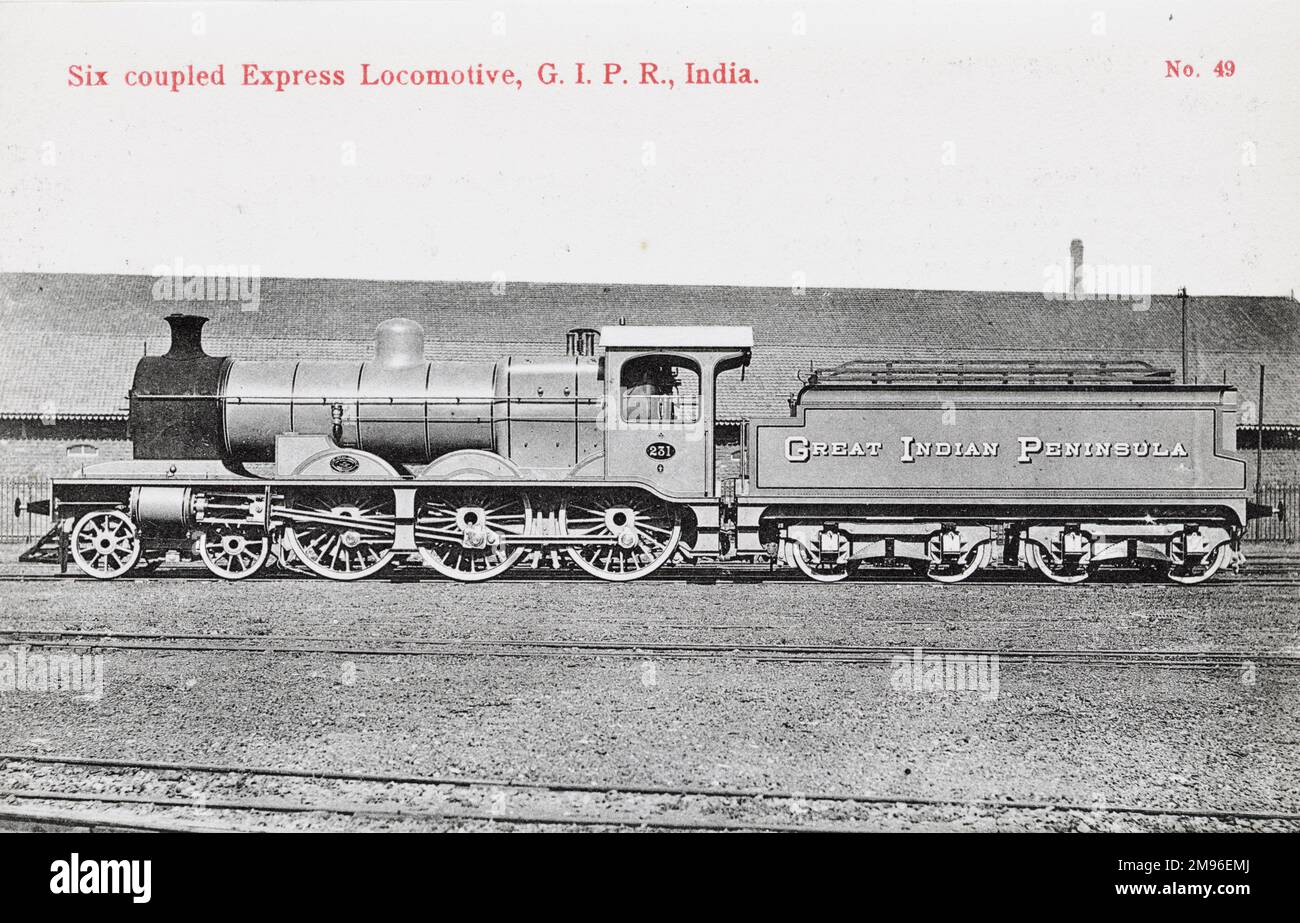 Sei locomotiva espresso accoppiata n. 231 Foto Stock