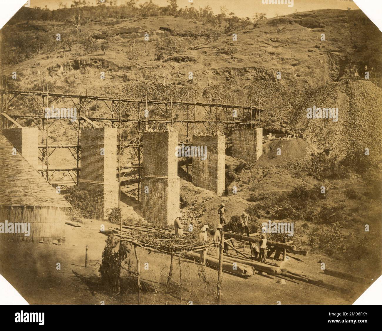 Viadotto no.1; a 3 1/4 miglia Foto Stock