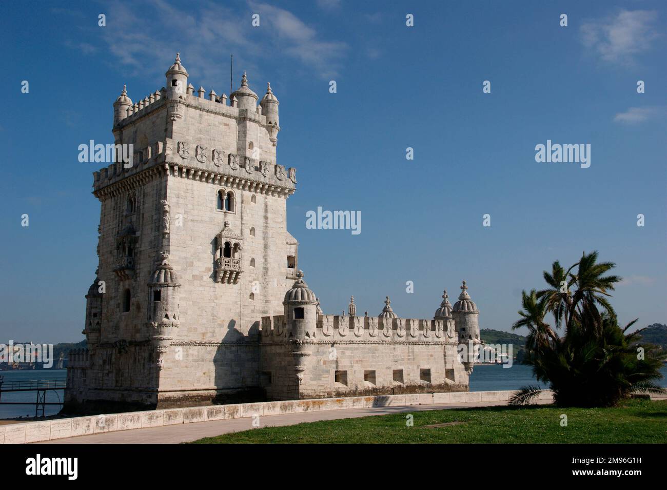 La Torre di Belem - Lison, Portogallo Foto Stock