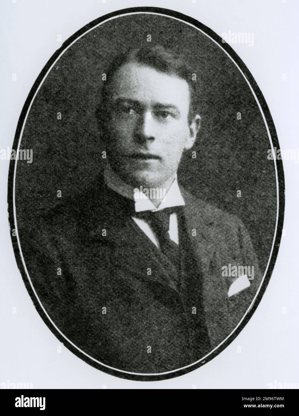 Thomas Andrews, MimechE, morì a bordo del Titanic Foto Stock