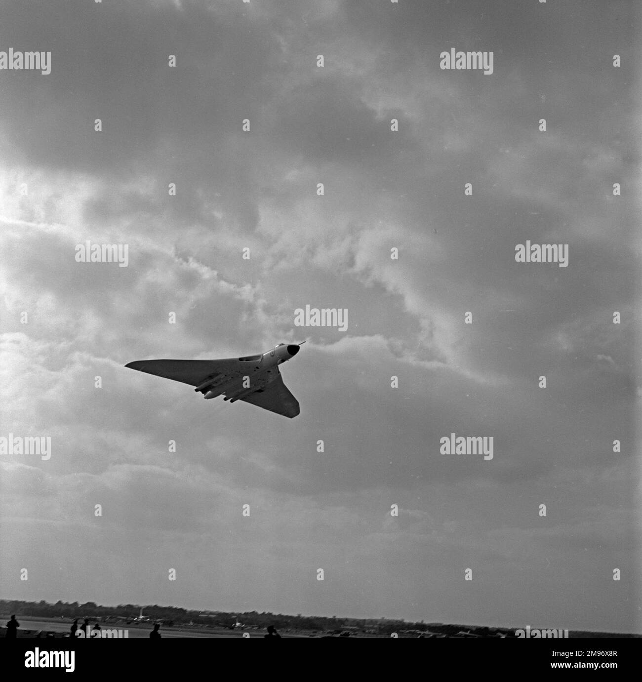 Vulcan XL386 si esibiva al Toronto International Air Show all'aeroporto Pearson di Toronto a Malton Foto Stock