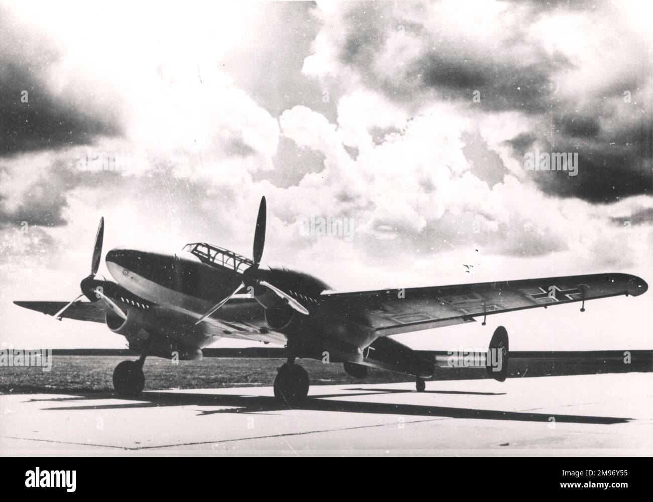 Messerschmitt Bf110. Foto Stock