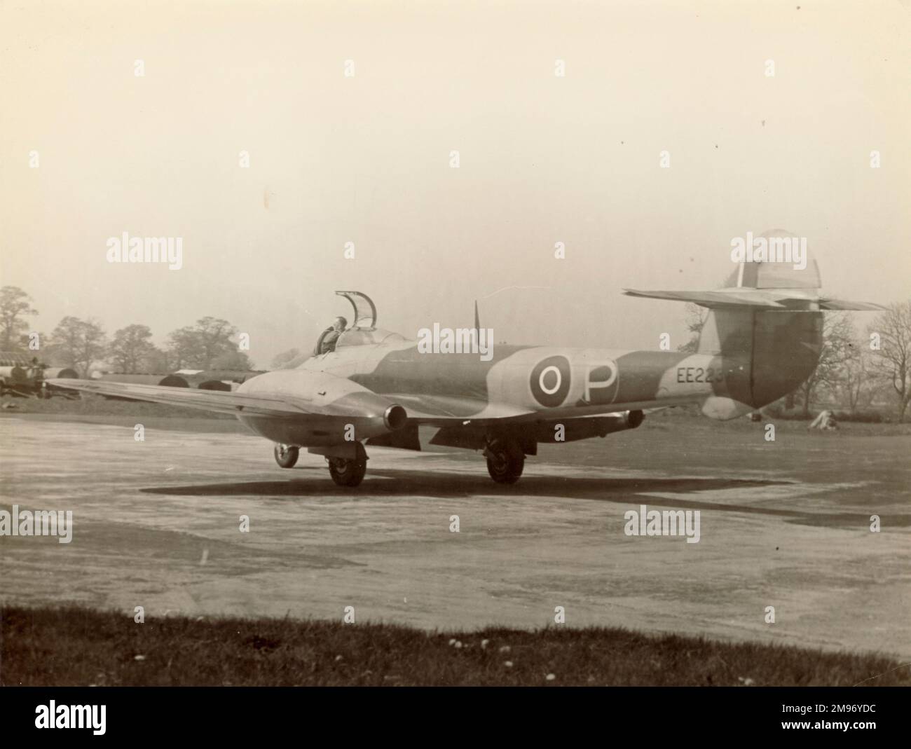 Gloster Meteor F1, EE223. Foto Stock