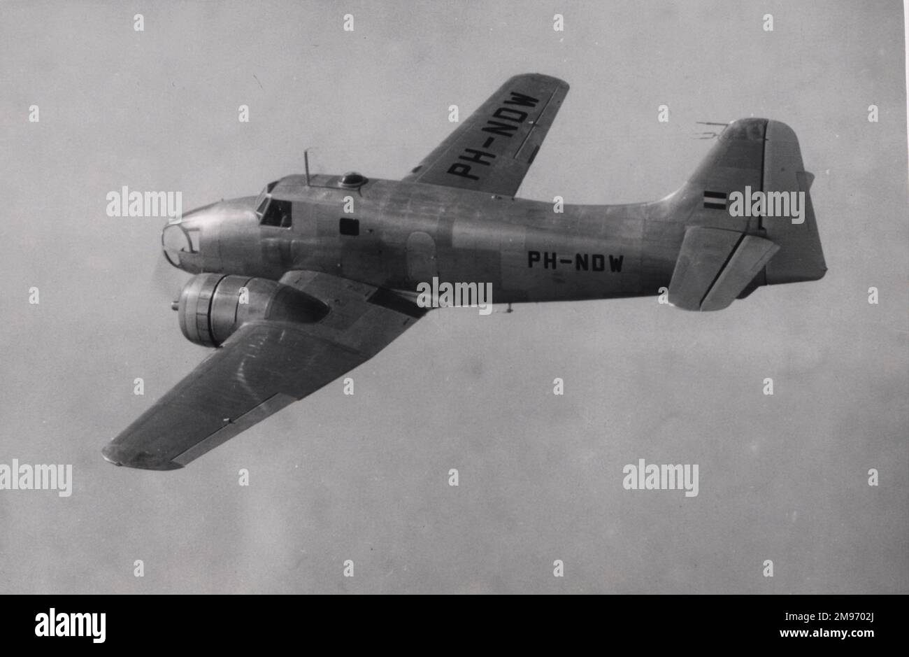 La soletta Fokker S13, PH-NDW, crew trainer che volò per la prima volta nel  marzo 1950 Foto stock - Alamy