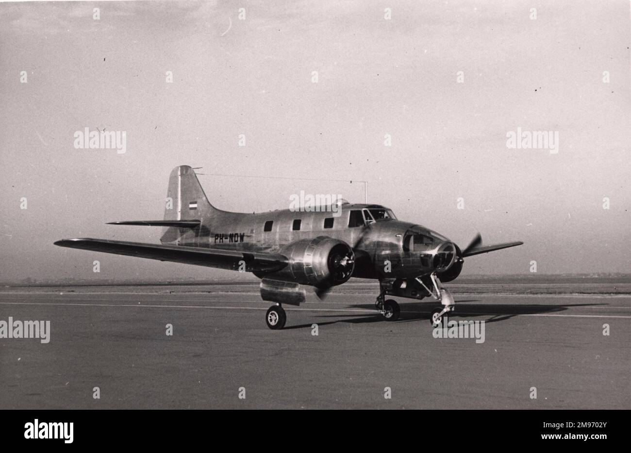 La soletta Fokker S13, PH-NDW, crew trainer che volò per la prima volta nel marzo 1950. Foto Stock