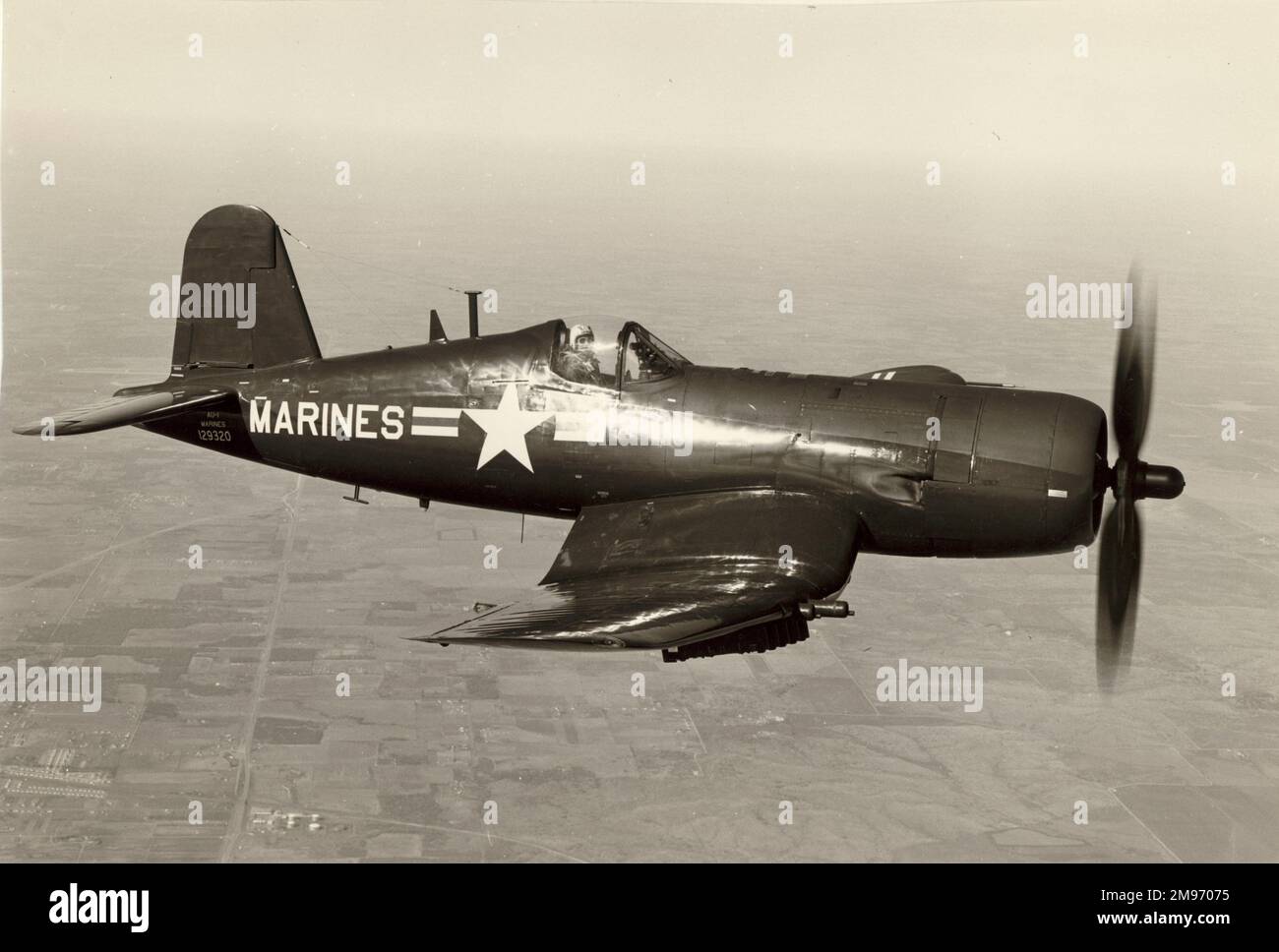 Vought AU-1 Corsair, 129320, dei marines americani in Corea. Foto Stock