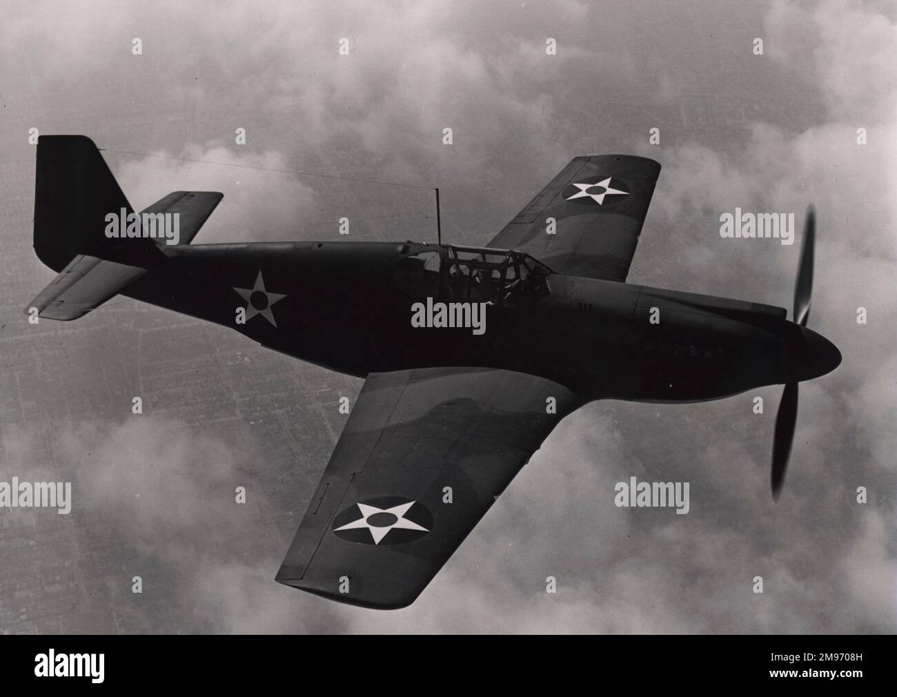 Un primo Nord America P-51 Mustang. Foto Stock