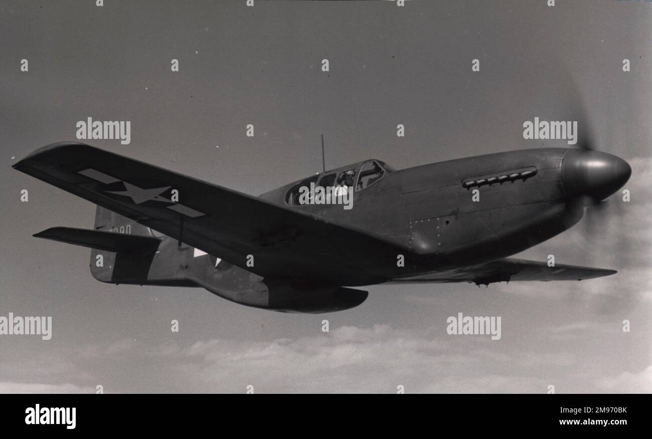 A North American P-51 Mustang. Foto Stock